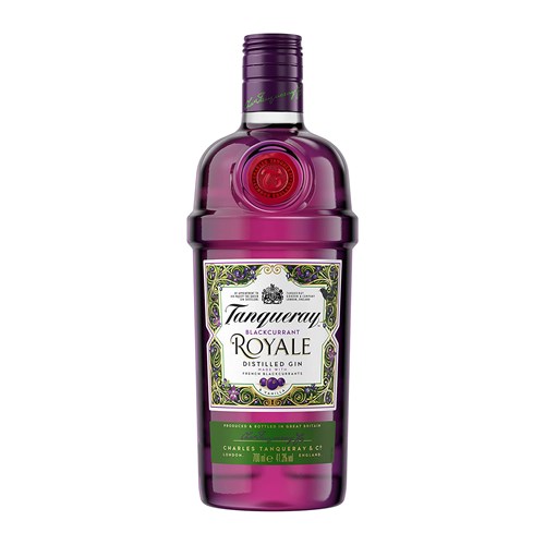 Tanqueray Blackcurrant Royale Gin – Sumptuous Blackcurrant & Vanilla 70cl